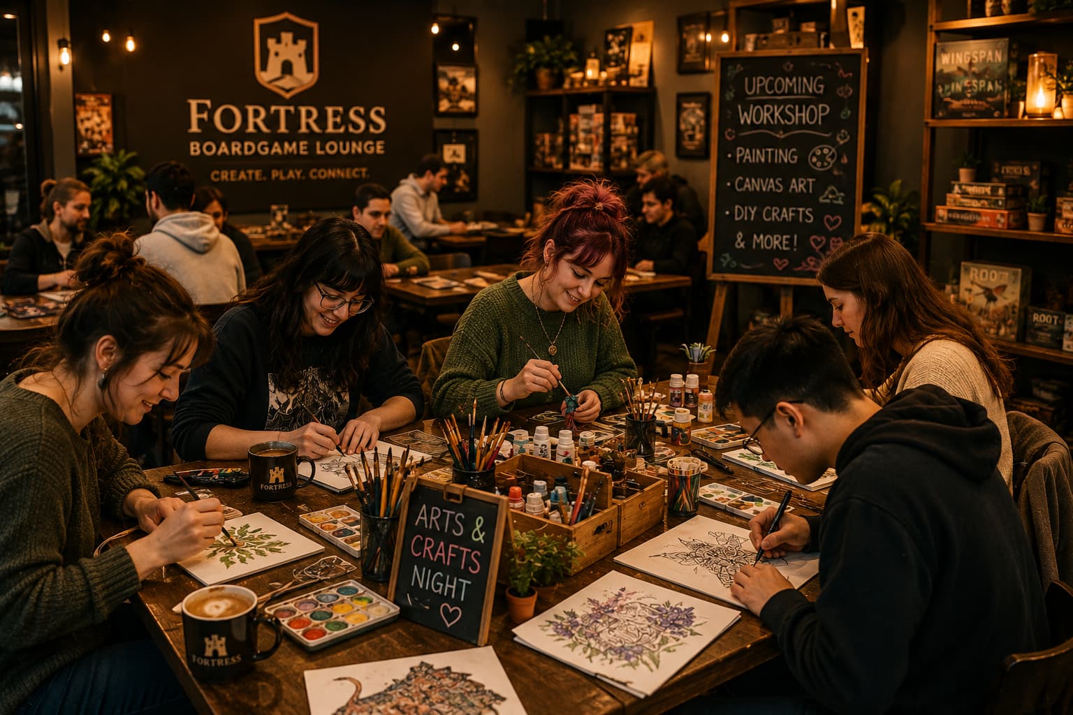 Arts and crafts activities
