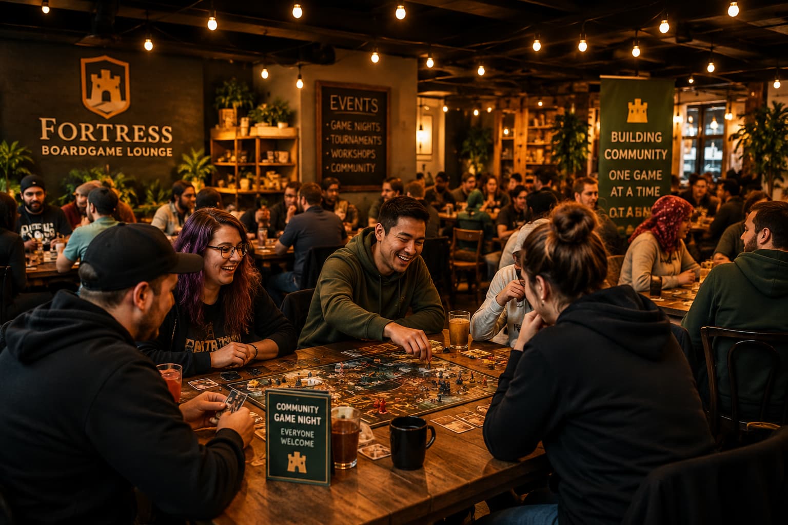 Community events and game nights